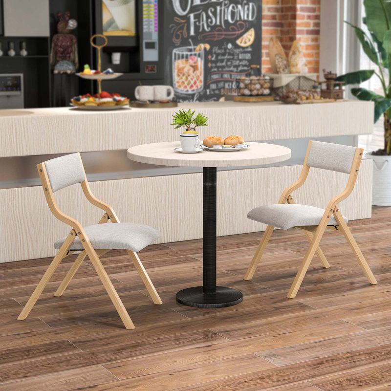 Kaitrin 17.5'' H Upholstered Side Chair, Gray, Natural 
