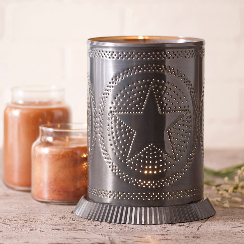 Metal Wax Warmer, Country Tin