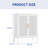 Metal Storage Cabinet With 2 Doors And 2 Adjustable Shelves, Steel Storage Cabinet For Home Office