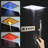 Camino 4-Function Luxury 16 Inch Thermostatic Rain Shower Set with Remote Control 64 Color Lights-88543379