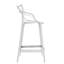 Tabouret de comptoir en plastique Monna