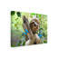 « happy sloth », reproduction d’impression sur toile tendue-26858715