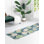 Tapis bleu marine / beige / vert à pois Dews