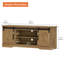 Meuble télé Glenford Modern Farmhouse pour téléviseur de 65 po ou moins avec porte de grange coulissante-456964022