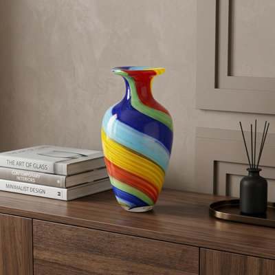 Vase de table 10 "en verre de Murano