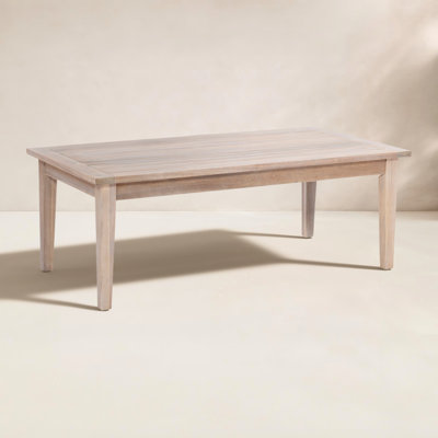 Amina 46" Acacia Patio Table