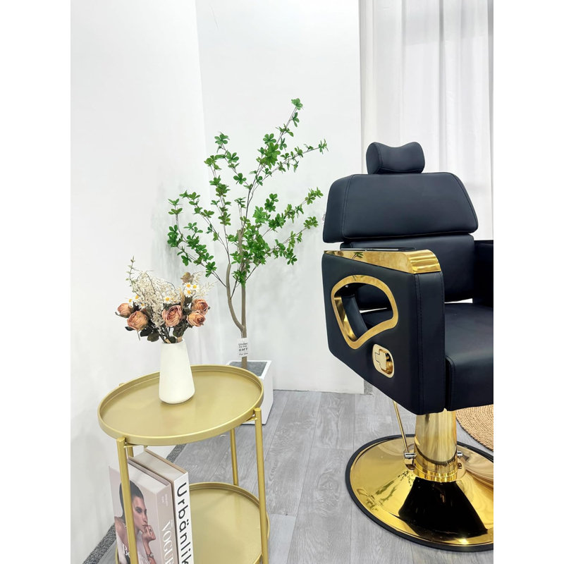Fauteuil inclinable Mercer41, Similicuir noir