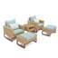 Milana Outdoor 8 - Piece Conversation Set-1912575808