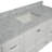Maven 60" Single Bathroom Vanity Set with White Cabinet and Carrara Marble Countertop-1703807136