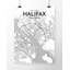 Halifax City Map - No Frame Print-843464301