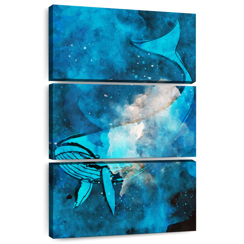 Ronce de baleine en bleu