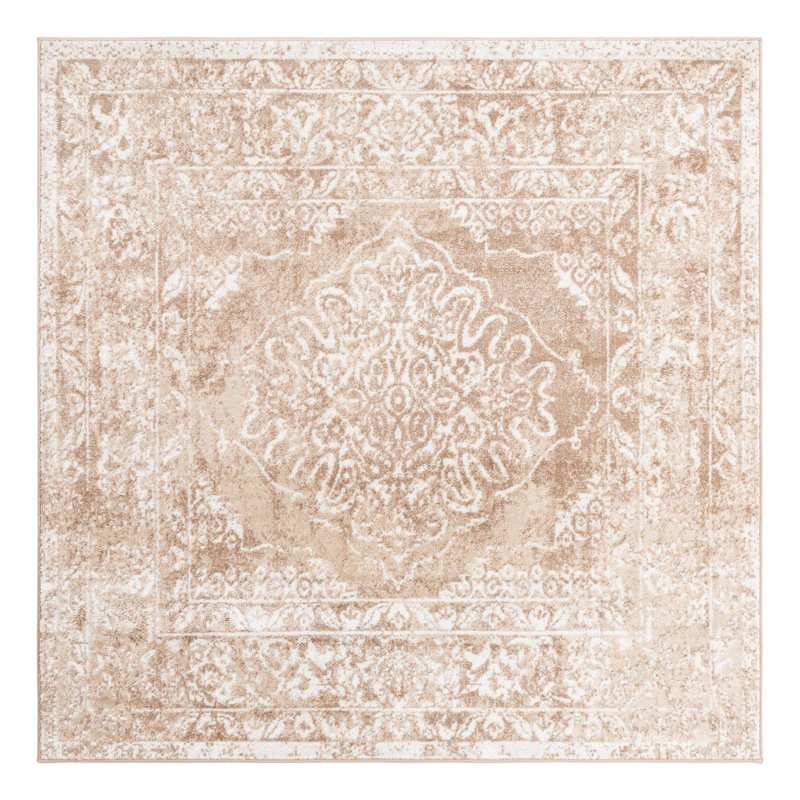 Oriental Indoor Rug, Square 6'