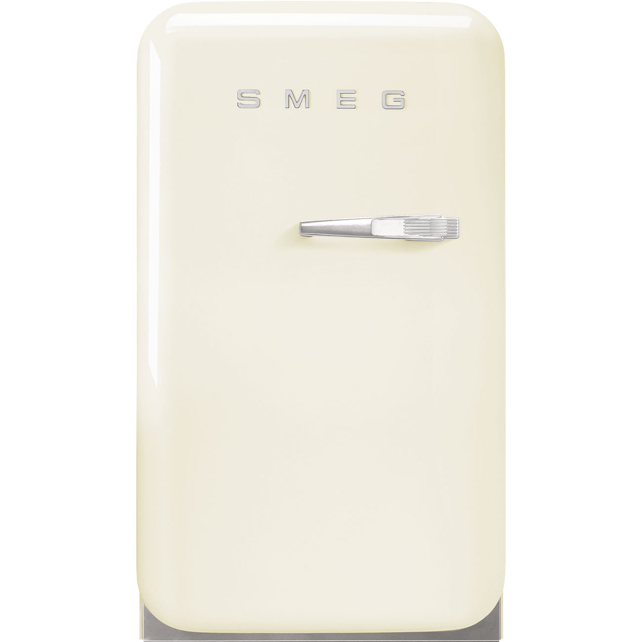 SMEG 50s Style Freestanding Mini Fridge, Cream, Left