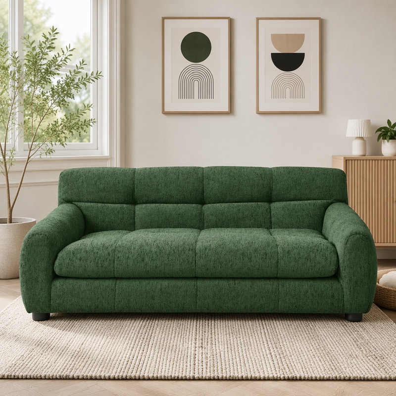 Canapé doux et confortable pour animaux de compagnie, Vert