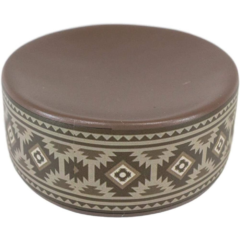 Porte-savon brun clair Arhan Ebros Western Wild and Free Southwest Navajo