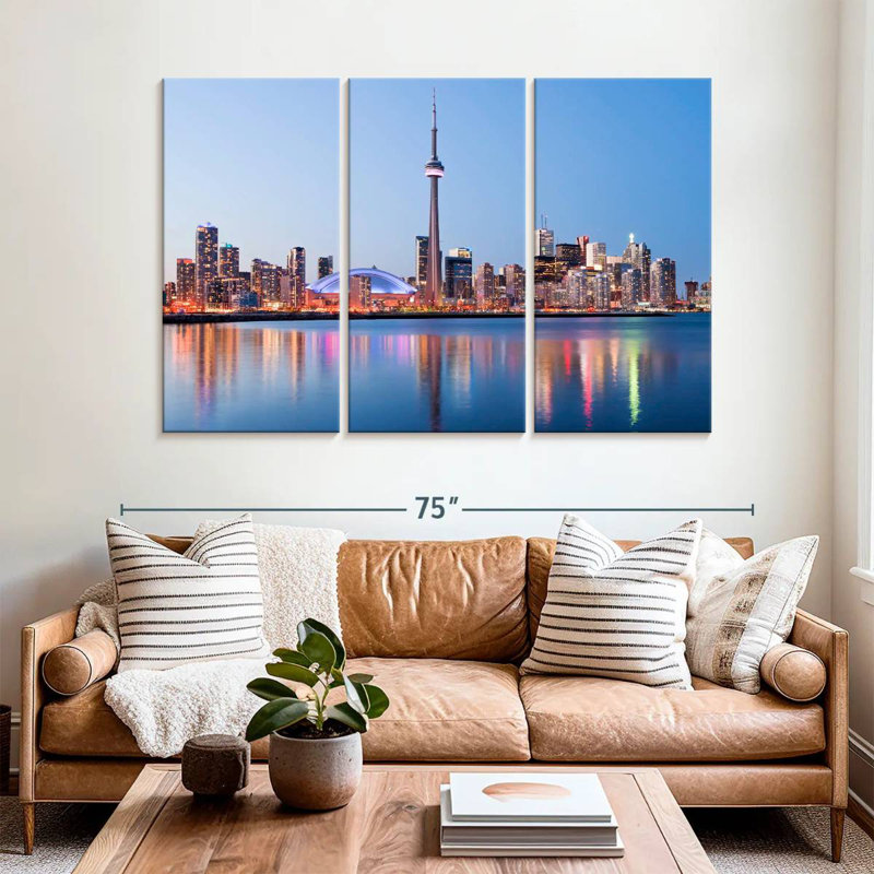 Rorry Toronto Skyline, 42" H x 65" W