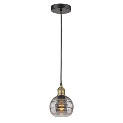 Edison Bienes 1 Light Cord Hung Pendant-616-G556