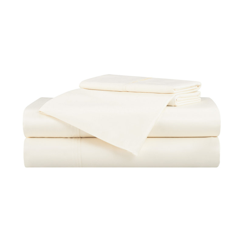 Rayon Sheet Set, Whisper White, King