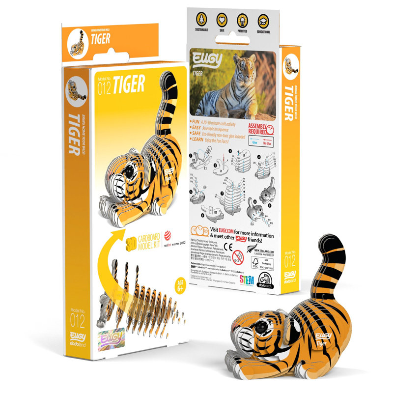 Casse-tête EUGY Tiger 3D