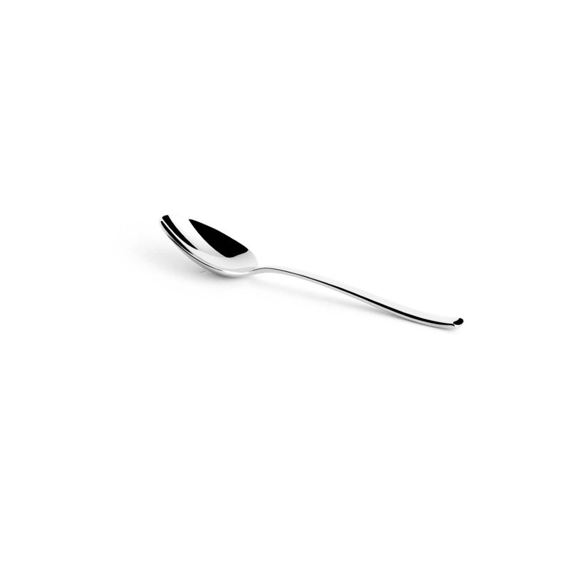 Cuillère à moka en acier inoxydable Clista | Argent | 4,5 po | Ensemble de 12