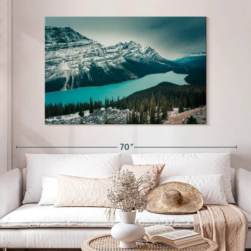 Alvord Peyto Lake, H 34 po x l 51 po
