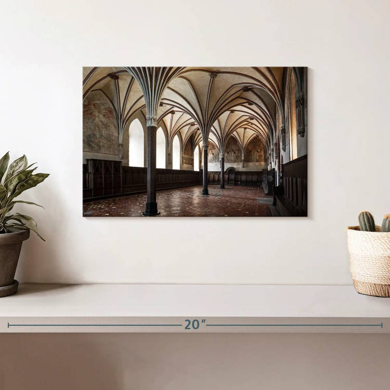 Lilie Malbork Castle Columns, 8" H x 12" W