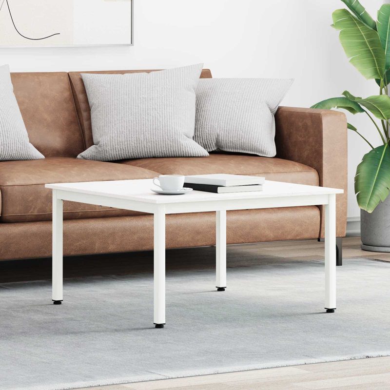 Coffee Table, 45cm. H x 80cm. L x 80cm. W, Grey Sonoma, Black