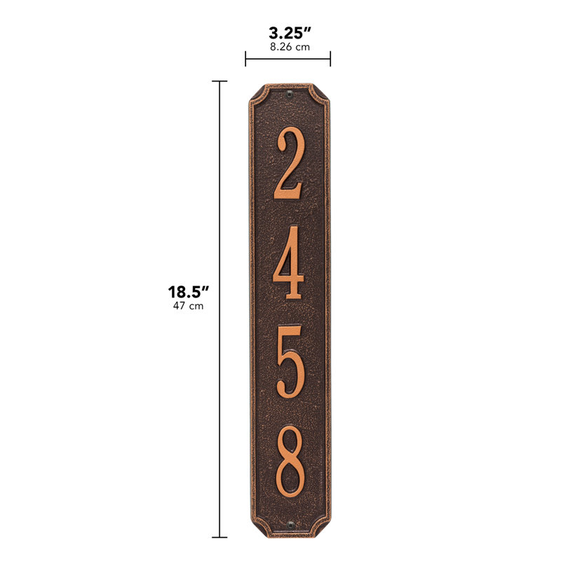 1-Line Wall Mount, Antique Copper, Yes