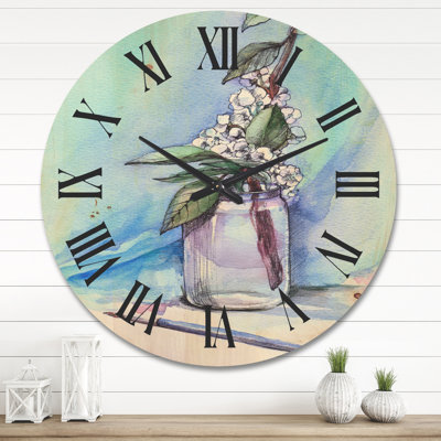 Solid Wood Wall Clock
