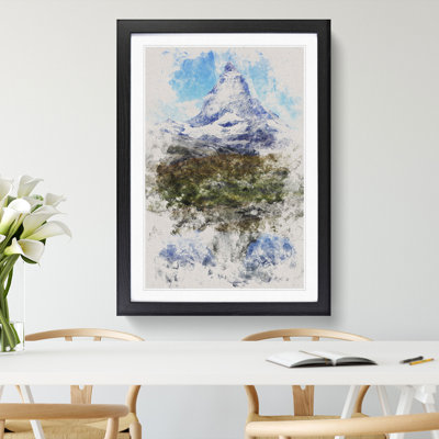 Matterhorn Mountain Vol.3 - Picture Frame Graphic Art