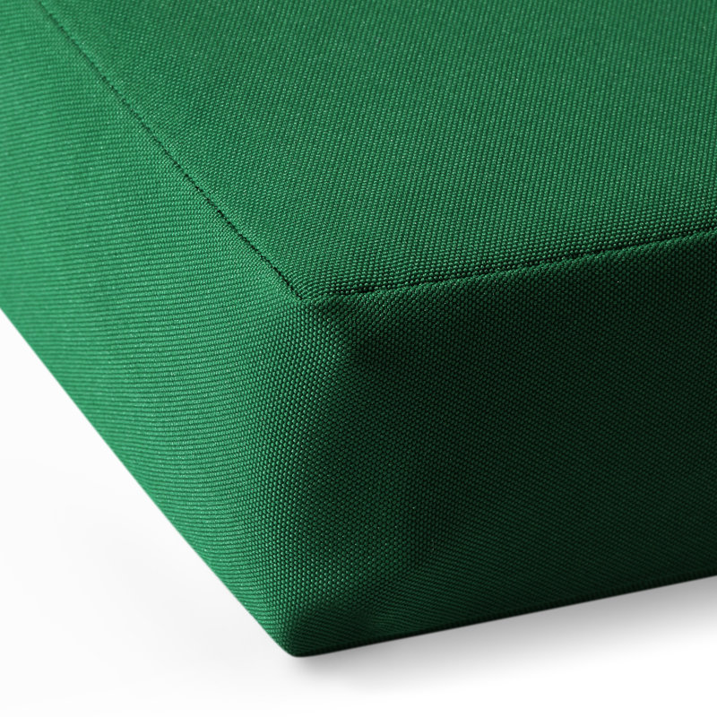 Laguna 2.5" D Weather Resistant Adirondack Seat and Back Cushion, Green