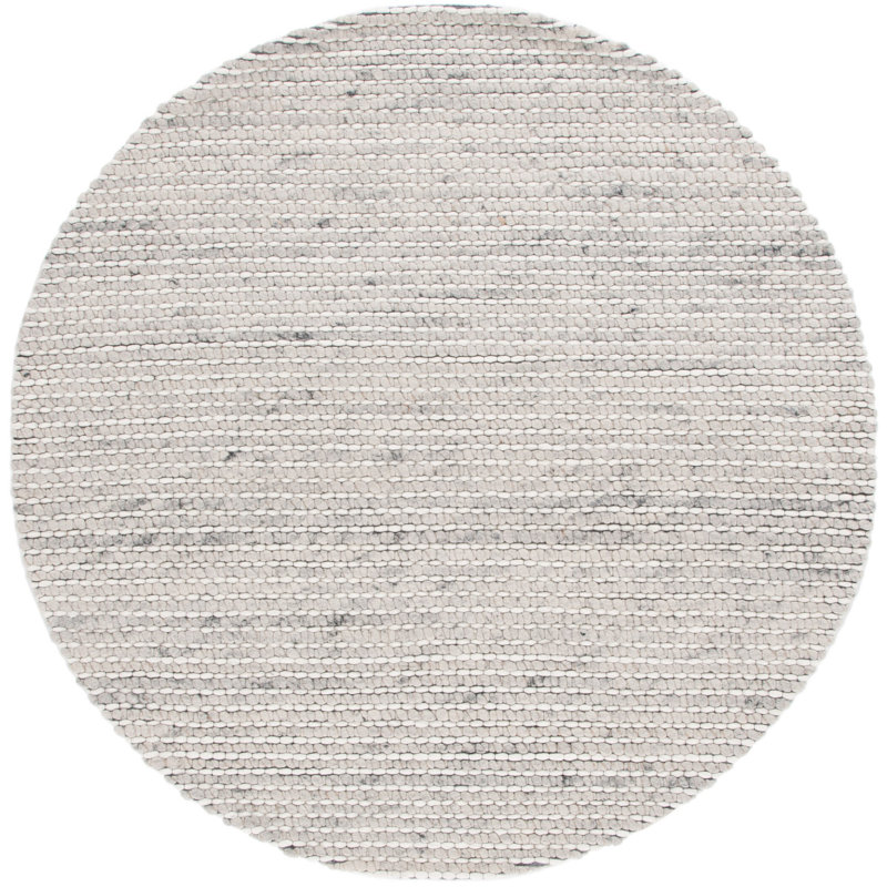 Layton Hand Woven Wool Rug, Round 6'