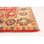 Tapis unique en laine noué à la main cuivre foncé des années 2010 4 pi 10 po x 6 pi 3 po Qaiden