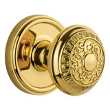 Grandeur Georgetown Rosette Double Dummy with Windsor Door Knob