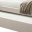 Lit de jour en tissu brouillard avec couchette (simple)