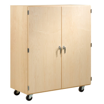 5 Compartment Manufactured Wood Classroom Cabinet