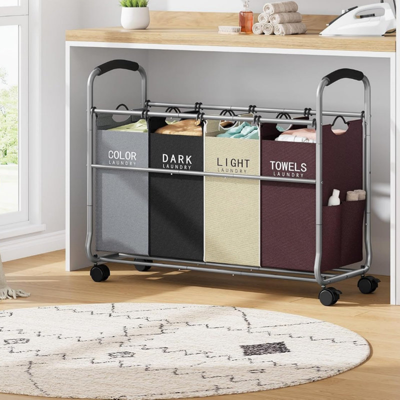 Fabric Laundry Cart