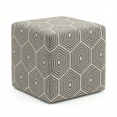 Berlin Gardens Lilly Hive 20" Square Pouf
