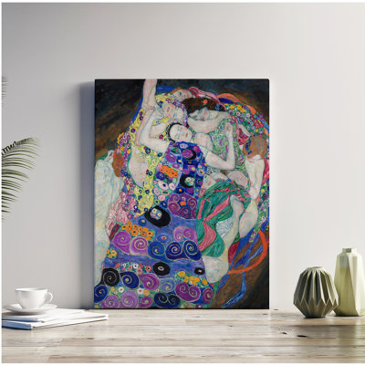The Virgin by Gustav Klimt Size:1.5 Canvas Prints Giclee Print Wall Art for Home Decor