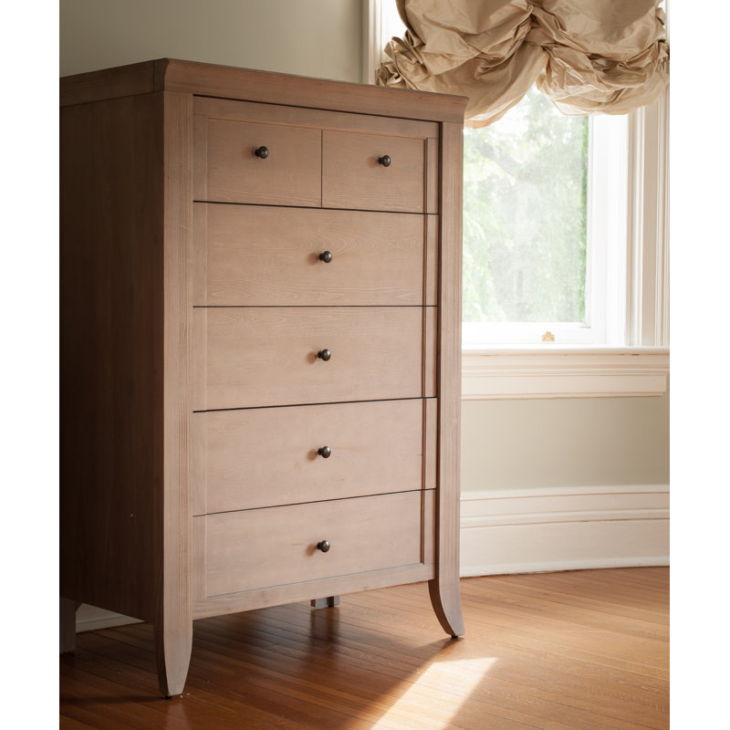 Kids 5 - Drawer Chest, Toast