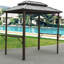 8 pi L 6 pi D Pavillon de jardin en métal-88593879
