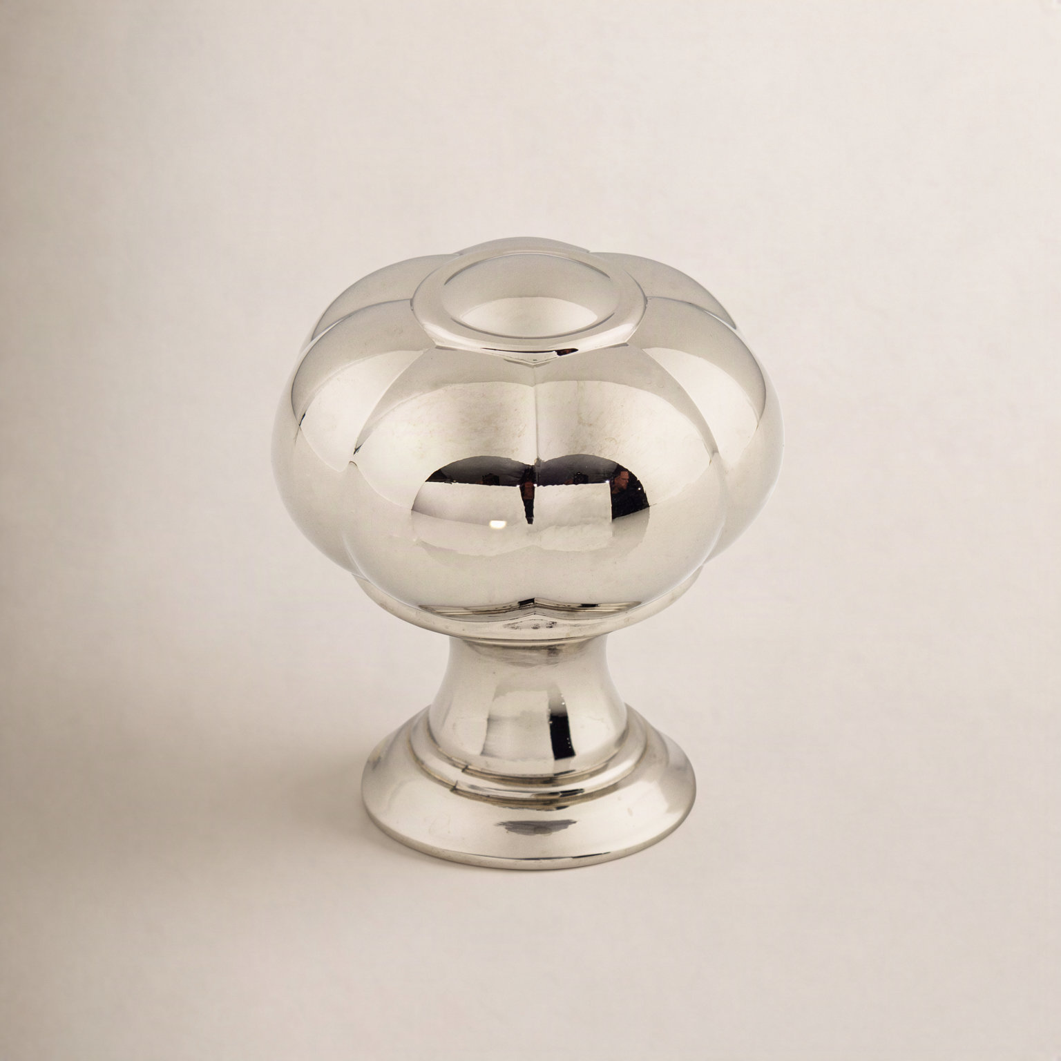 Allington Novelty Cabinet Knob, Polished Nickel, 1 1/4" Knob Length
