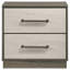 Table de chevet 2 tiroirs Edmondson