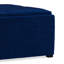 Repose-pieds de table basse avec rangement en velours 35 po Avalon