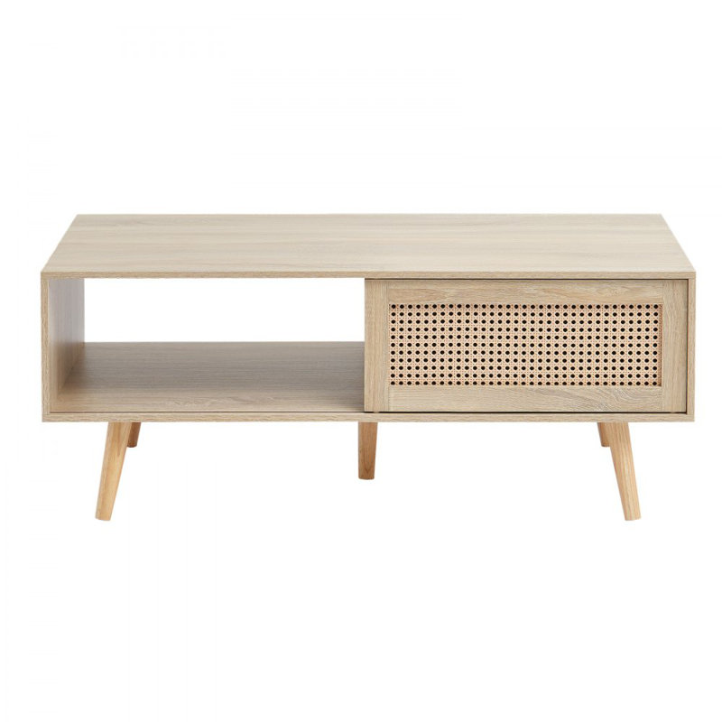 Four Leg Coffee Table with Storage