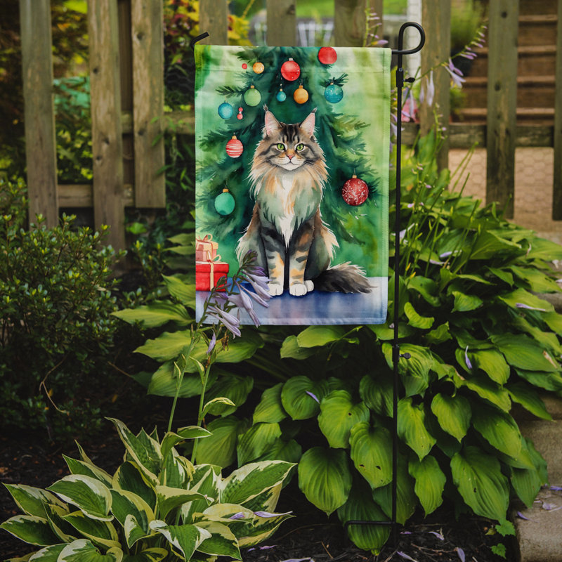 Drapeau de jardin Pixie Bob, MaineCoon