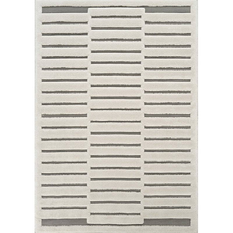 Freya Geometric Shapes Area Rug, Rectangle 120 x 170 cm