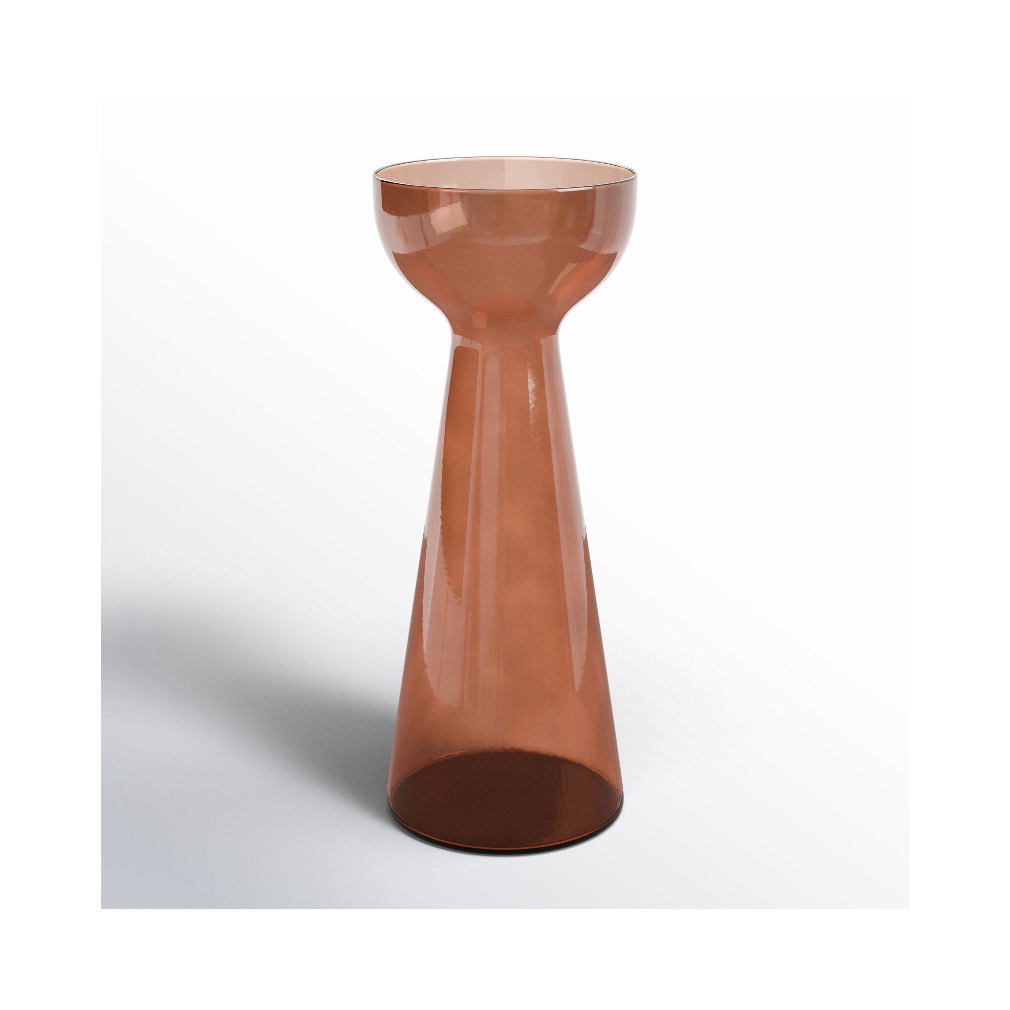 Dunaway 12'' Glass Table Vase