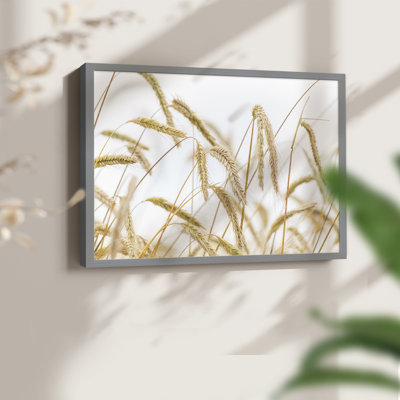 Wheat -Framed Print - Restickable