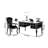 American retro style desk and chair set
